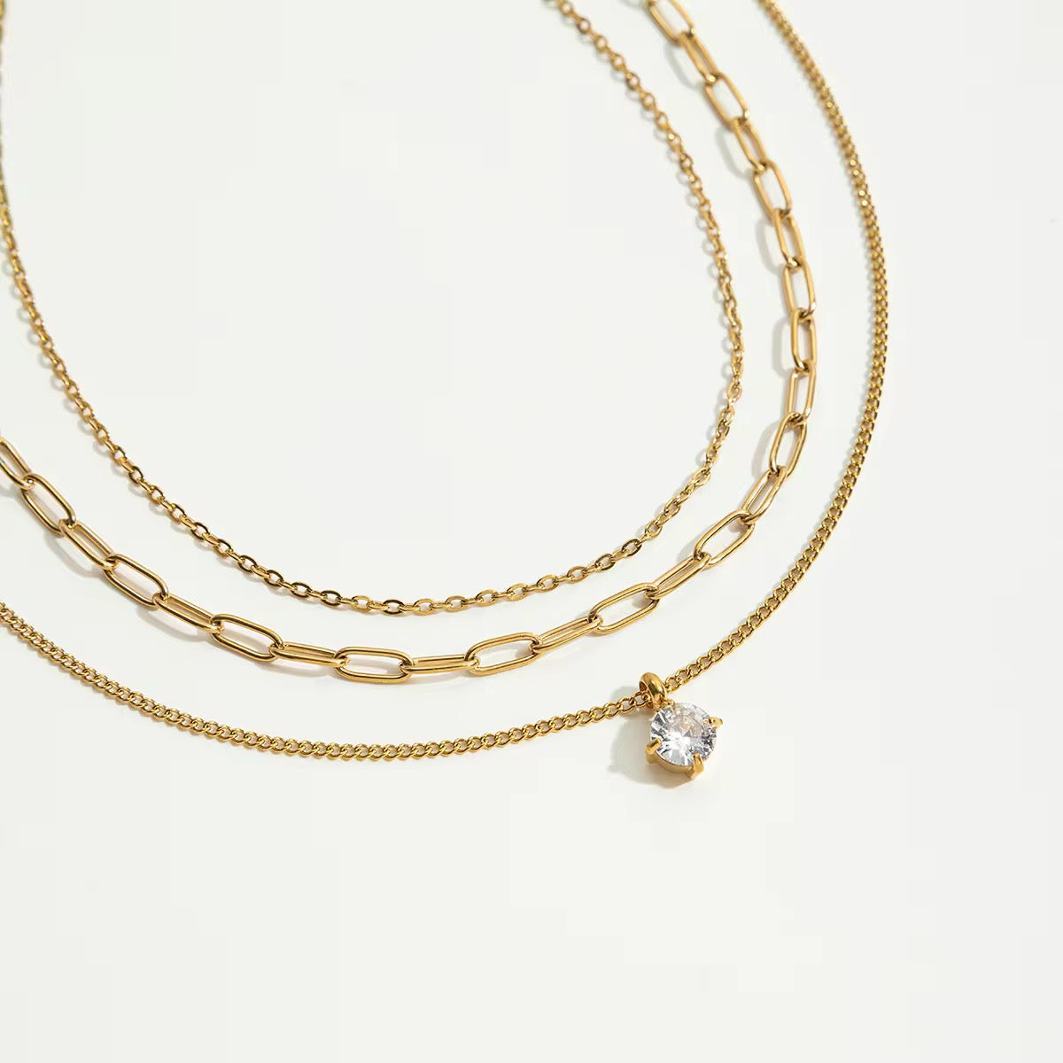 Icon Layered Necklace Set