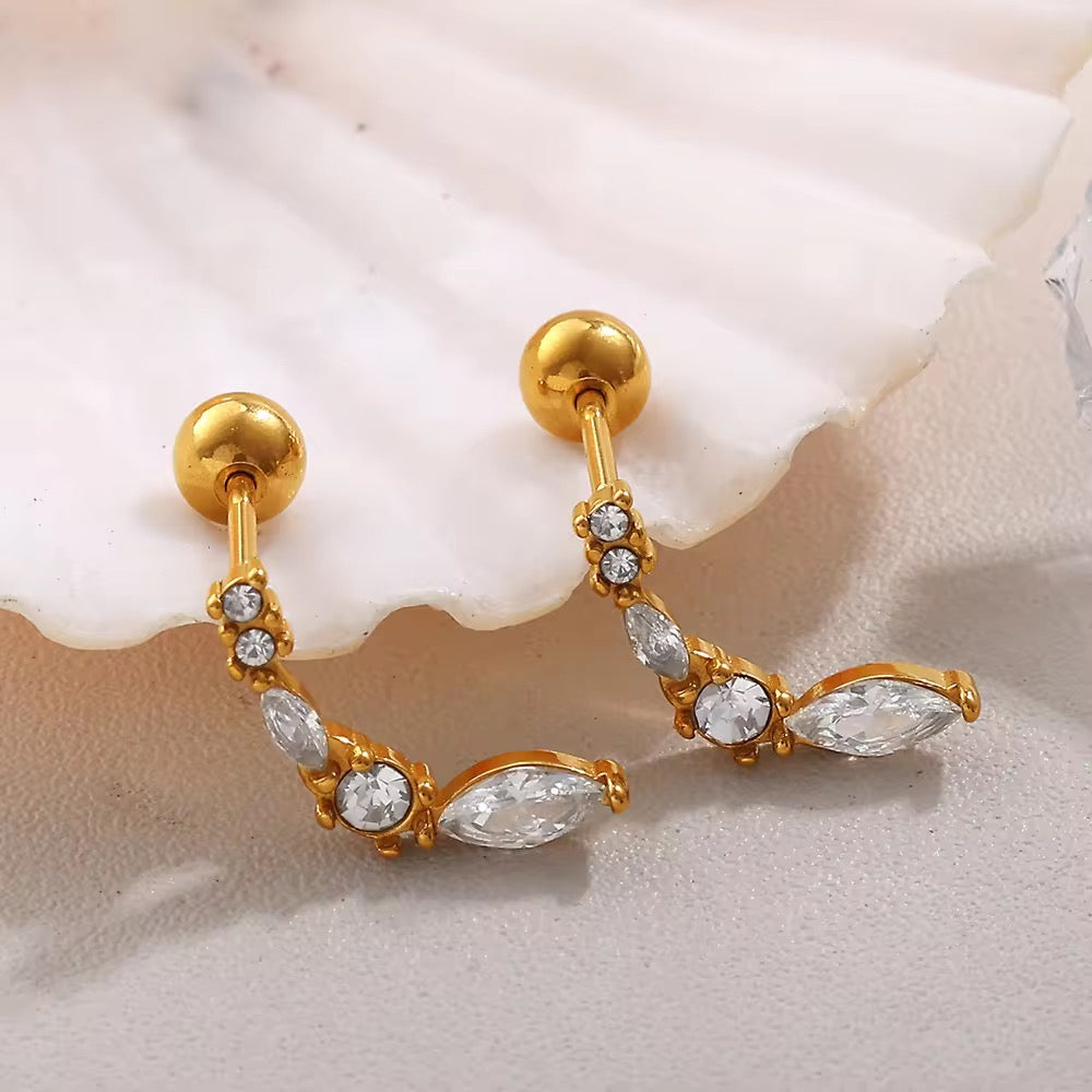 Vine Roundback Studs