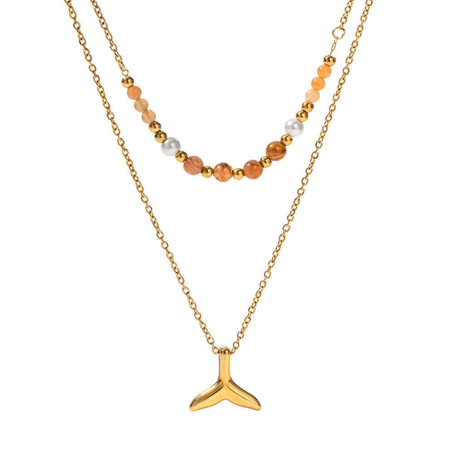 Whale Layered Necklace
