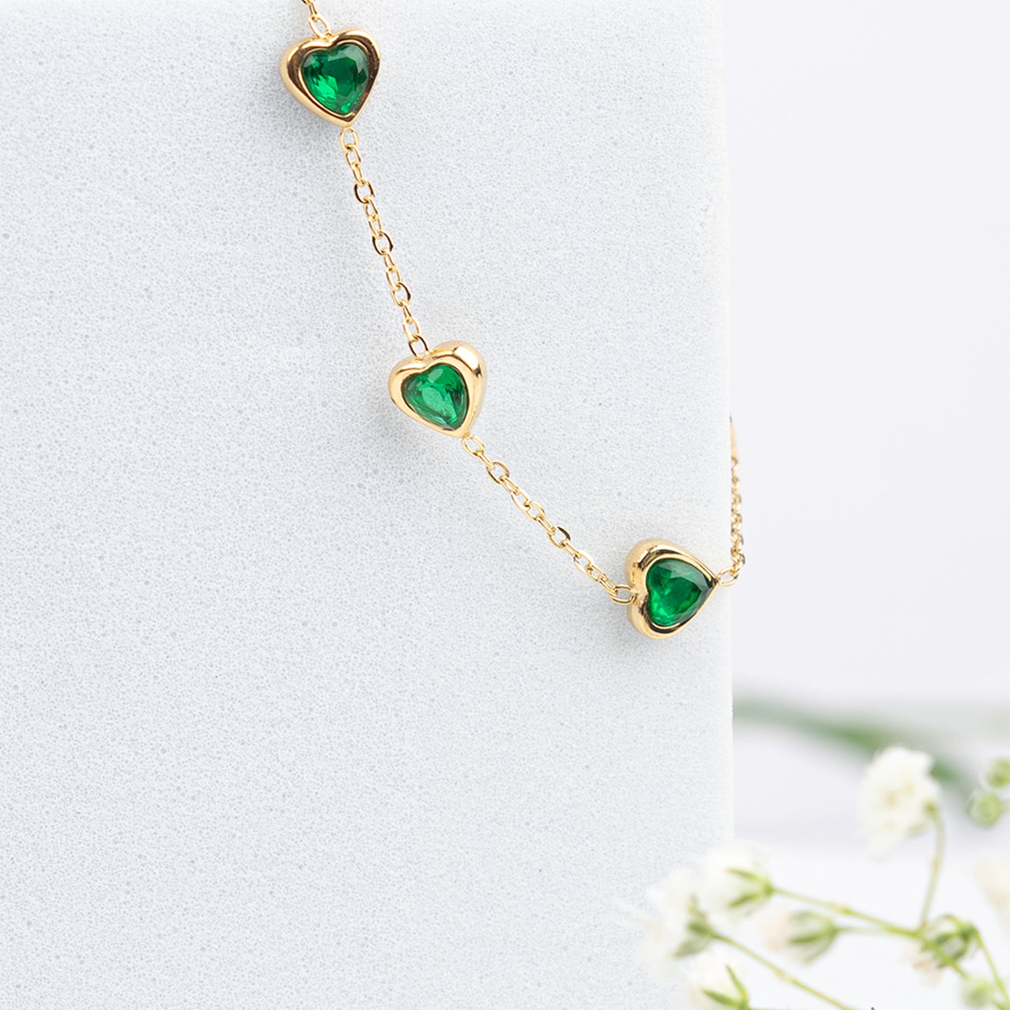 Jade Heart Bracelet