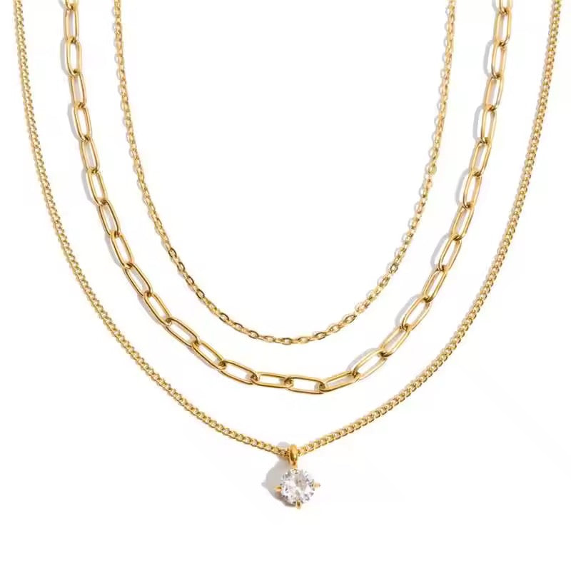 Icon Layered Necklace Set