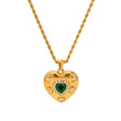 Emerald Vintage Necklace