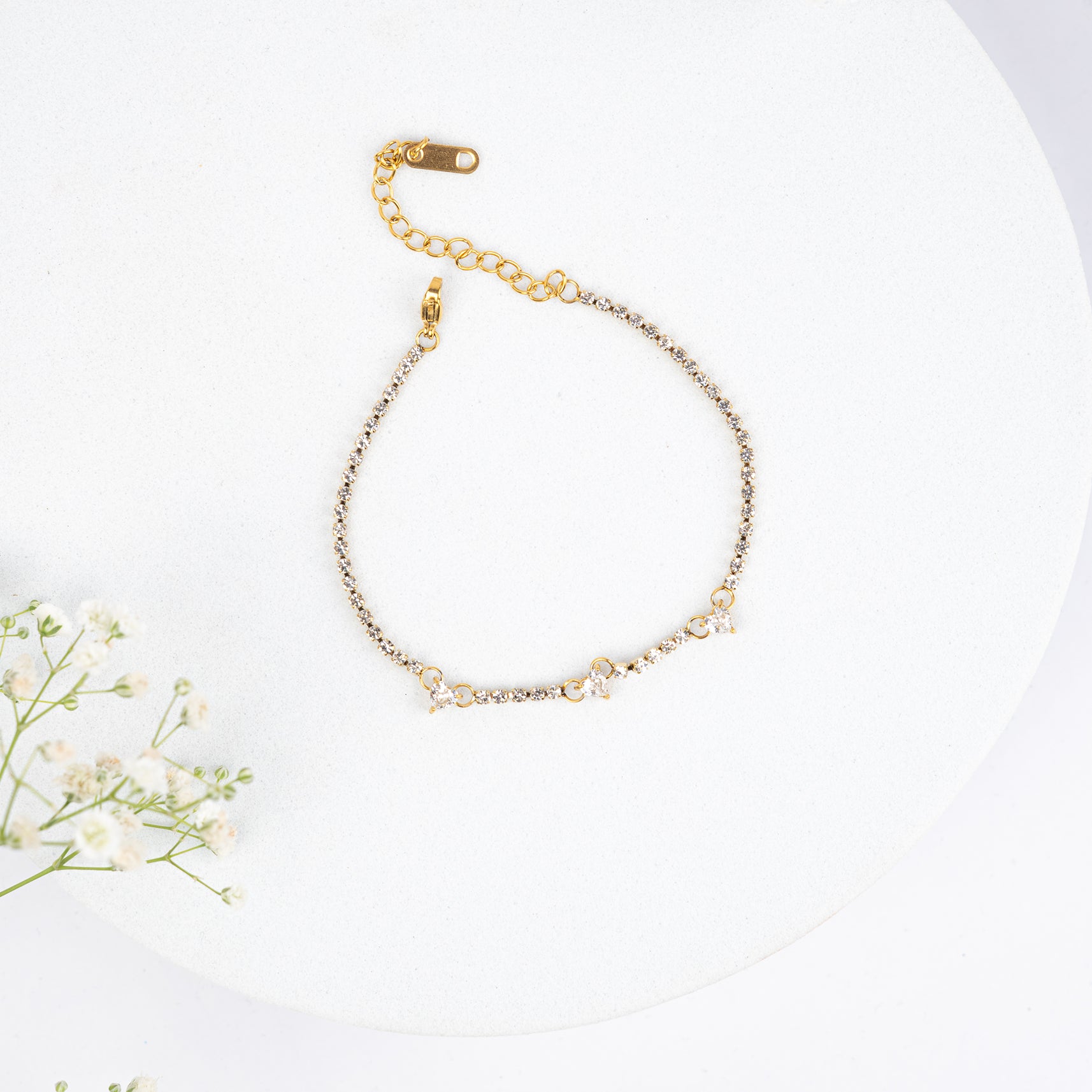 Amore Tennis Bracelet