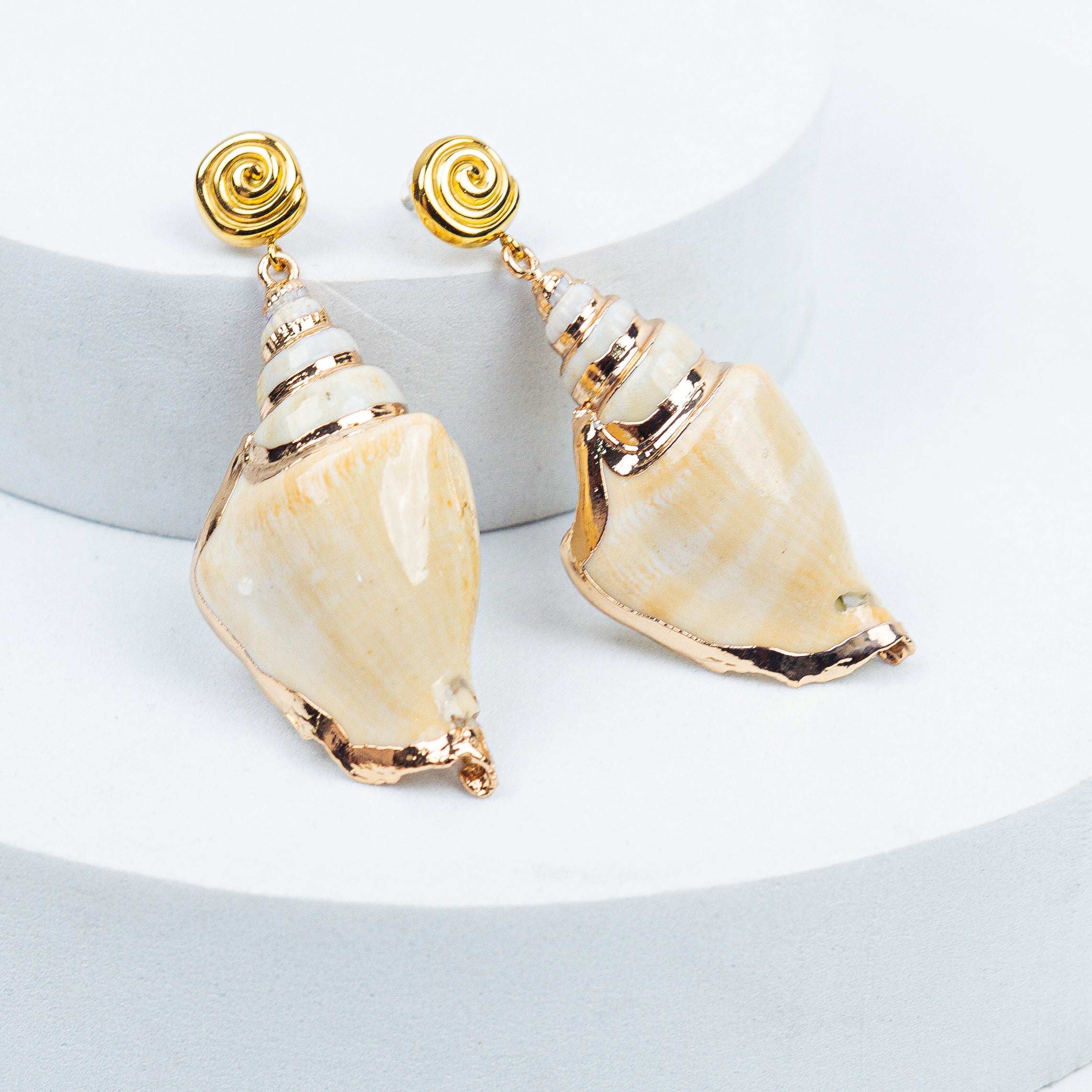 Coralie Shell Earrings