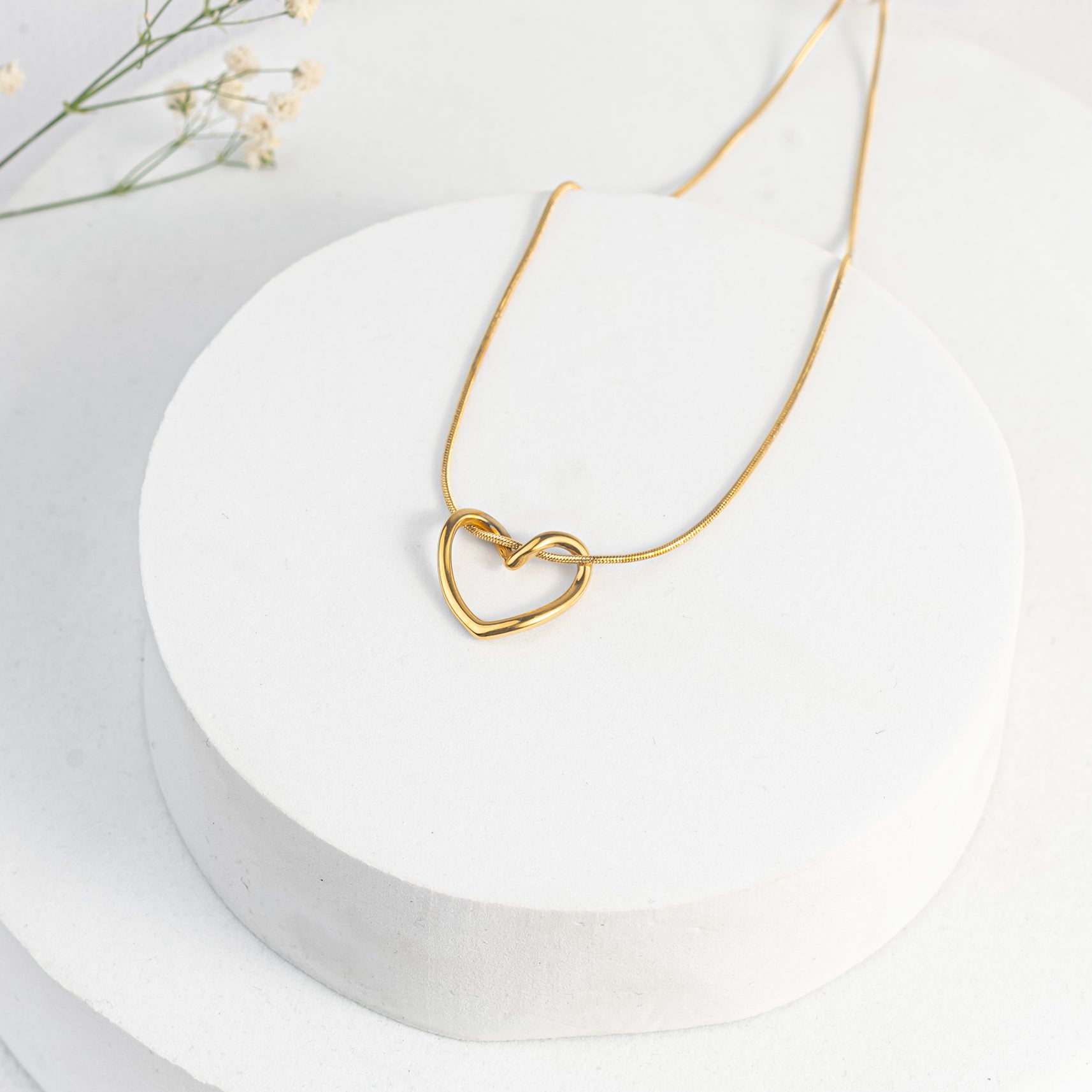 Entangled Heart Necklace