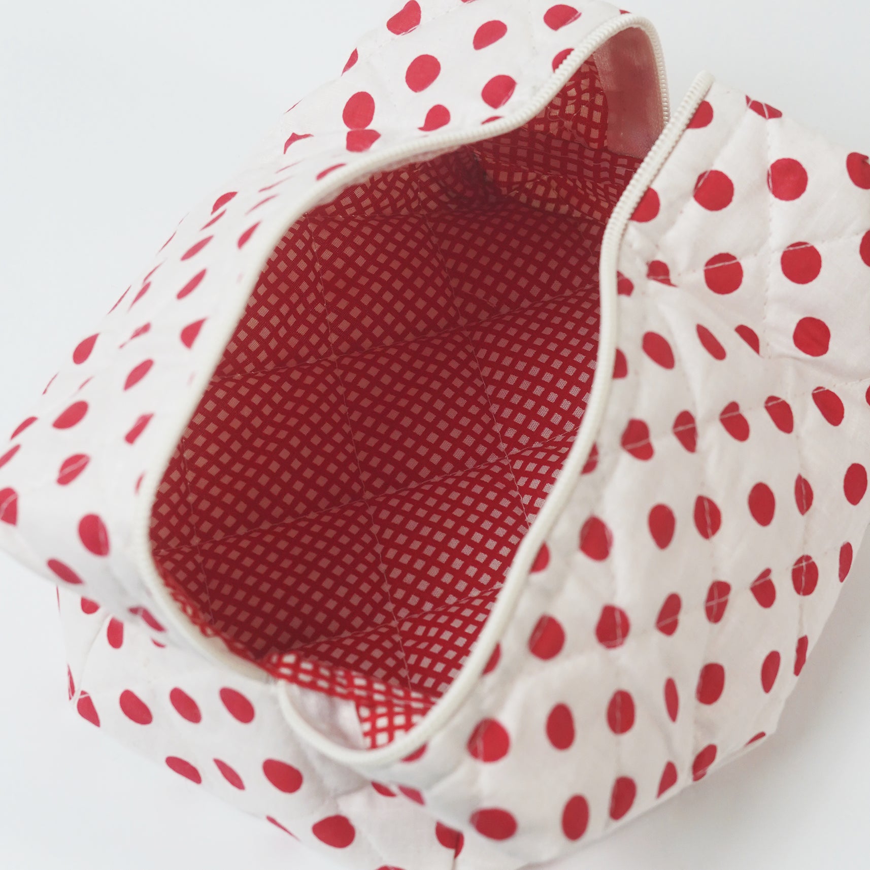 Red Polka Pouch