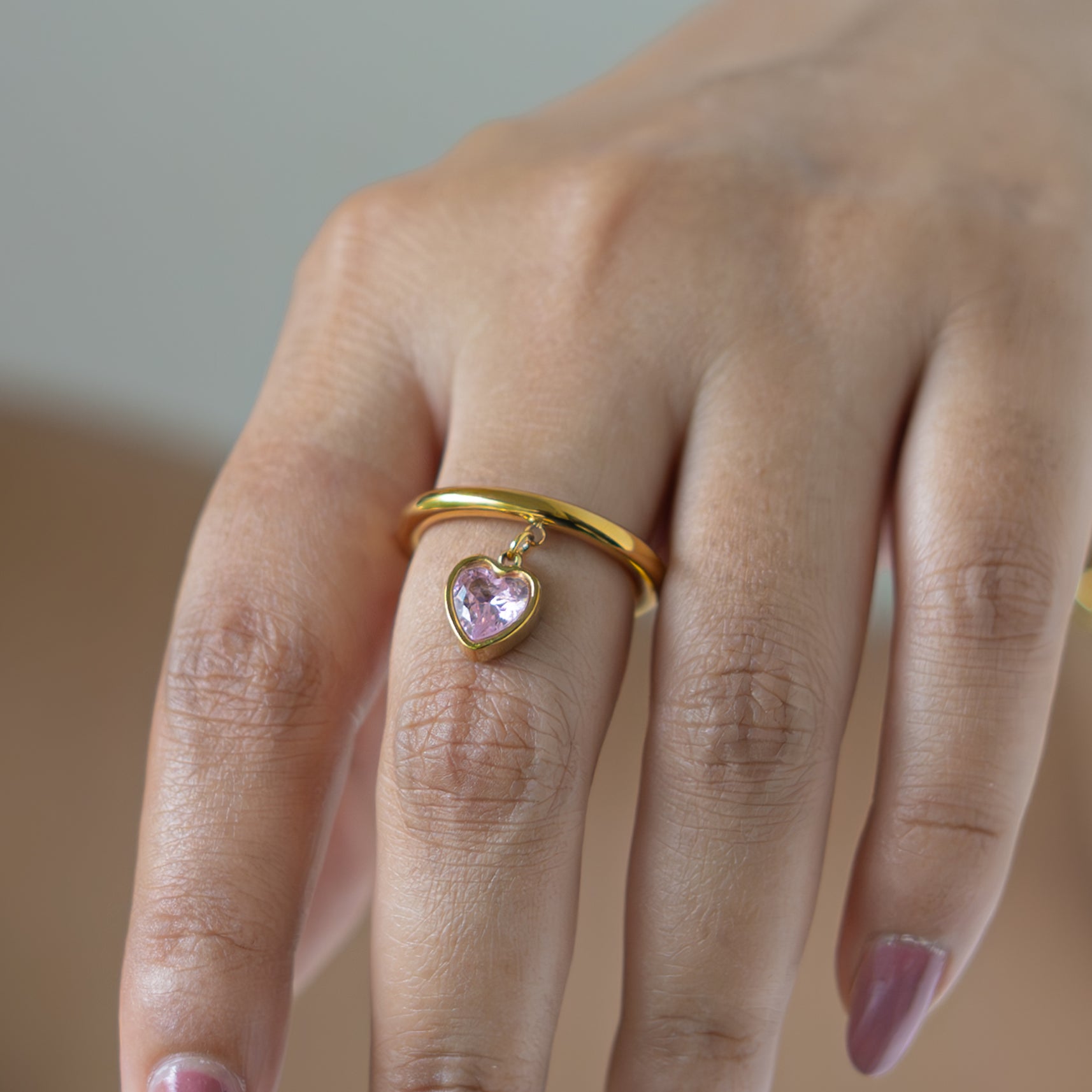 Cinderella Drop Ring