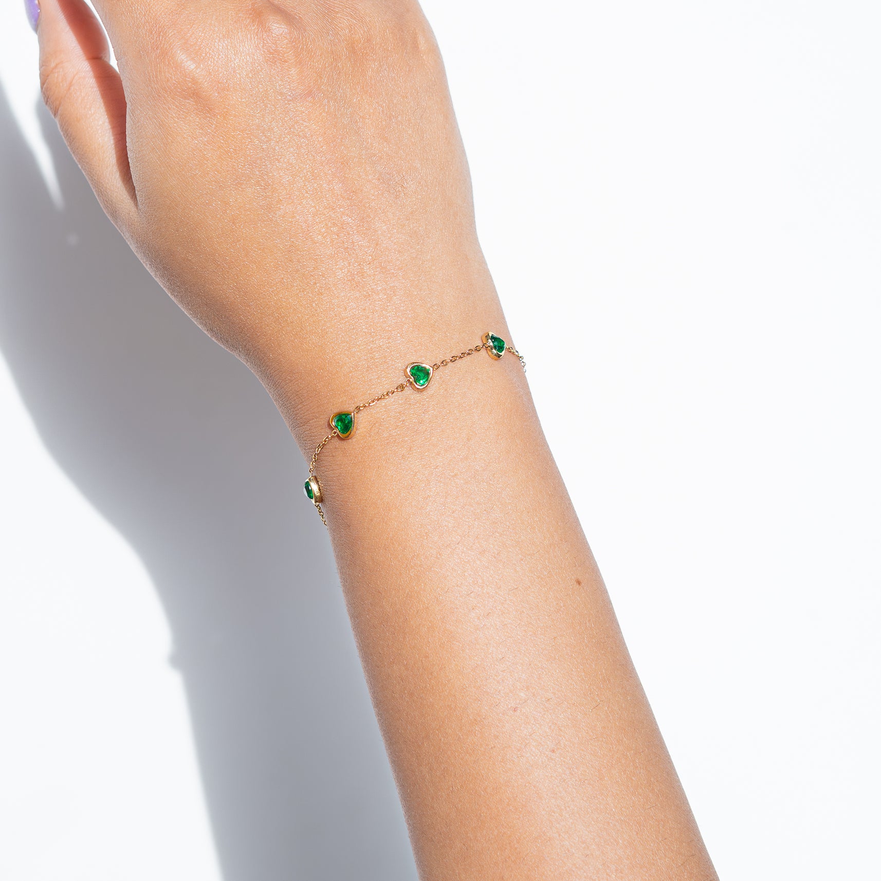 Jade Heart Bracelet