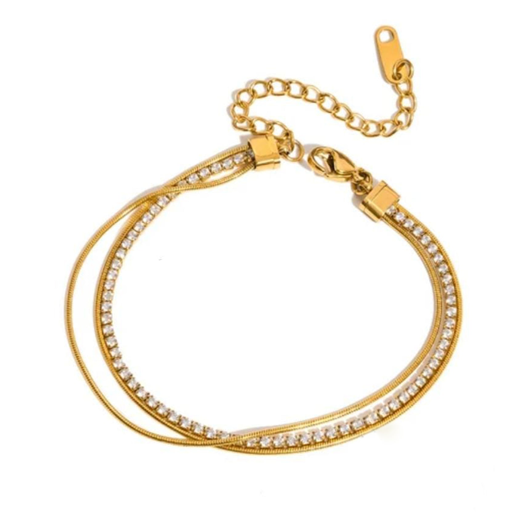 Layered Tennis Bracelet`