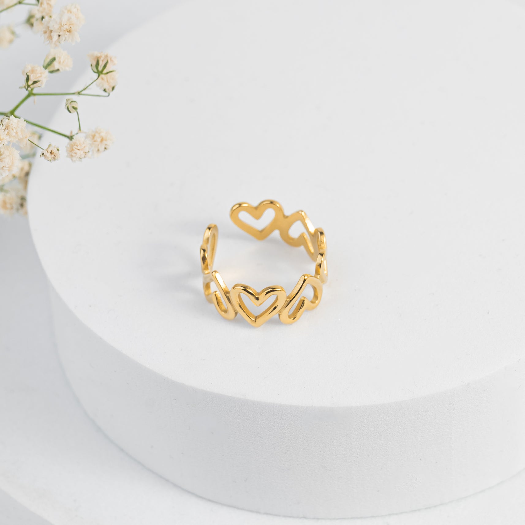 Little Hearts Ring