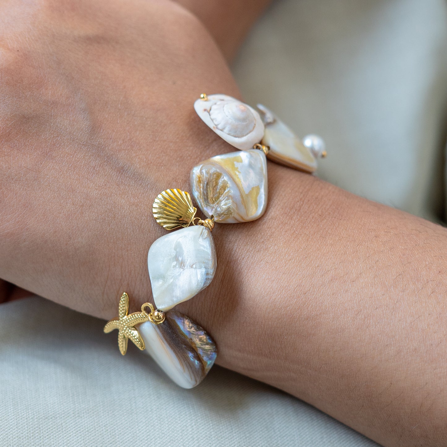Sandy Pebble Bracelet